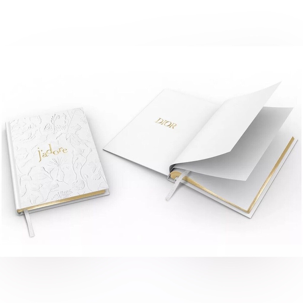 Dior J’adore White Embossed Notebook - Picture 1 of 8